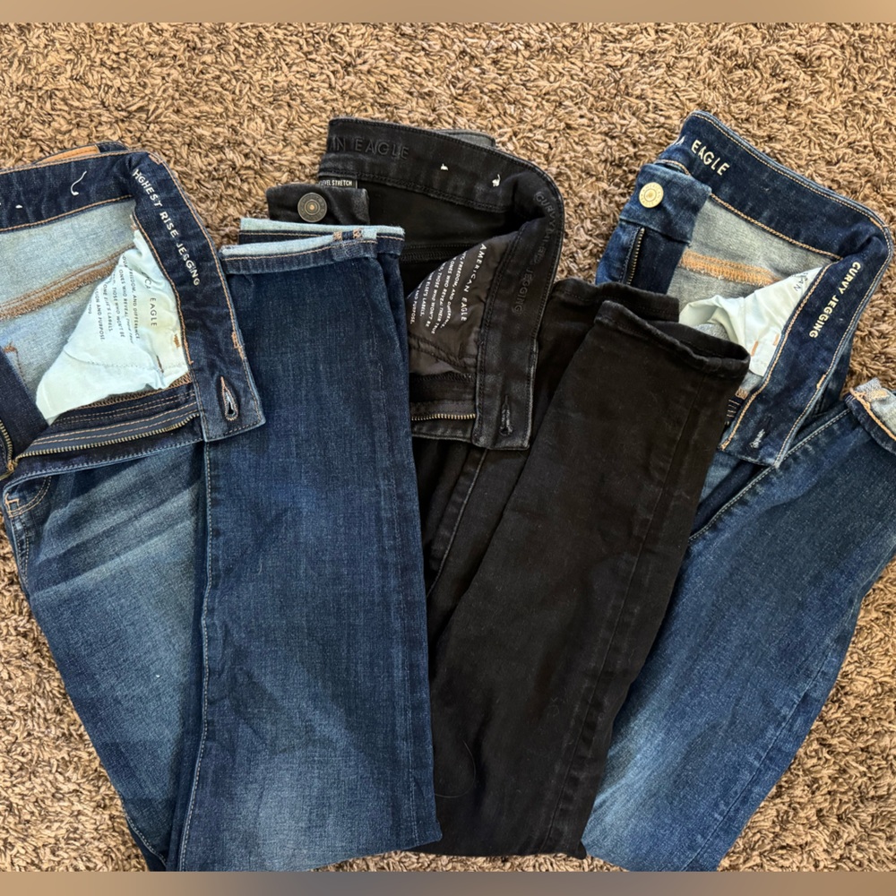 American Eagle Outfitters Bundle Jeans Jeggings - Picture 2 of 2